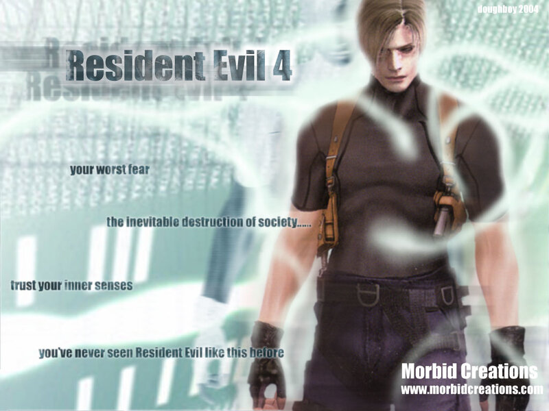 Resident Evil 4 promotional art