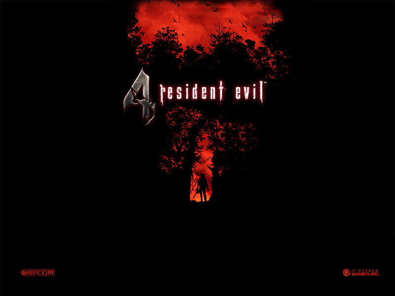 Resident Evil 4 title screen