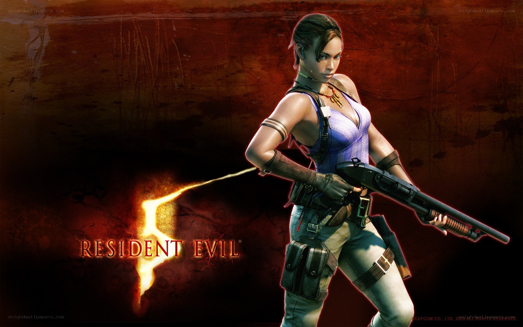 Resident Evil 5 character art