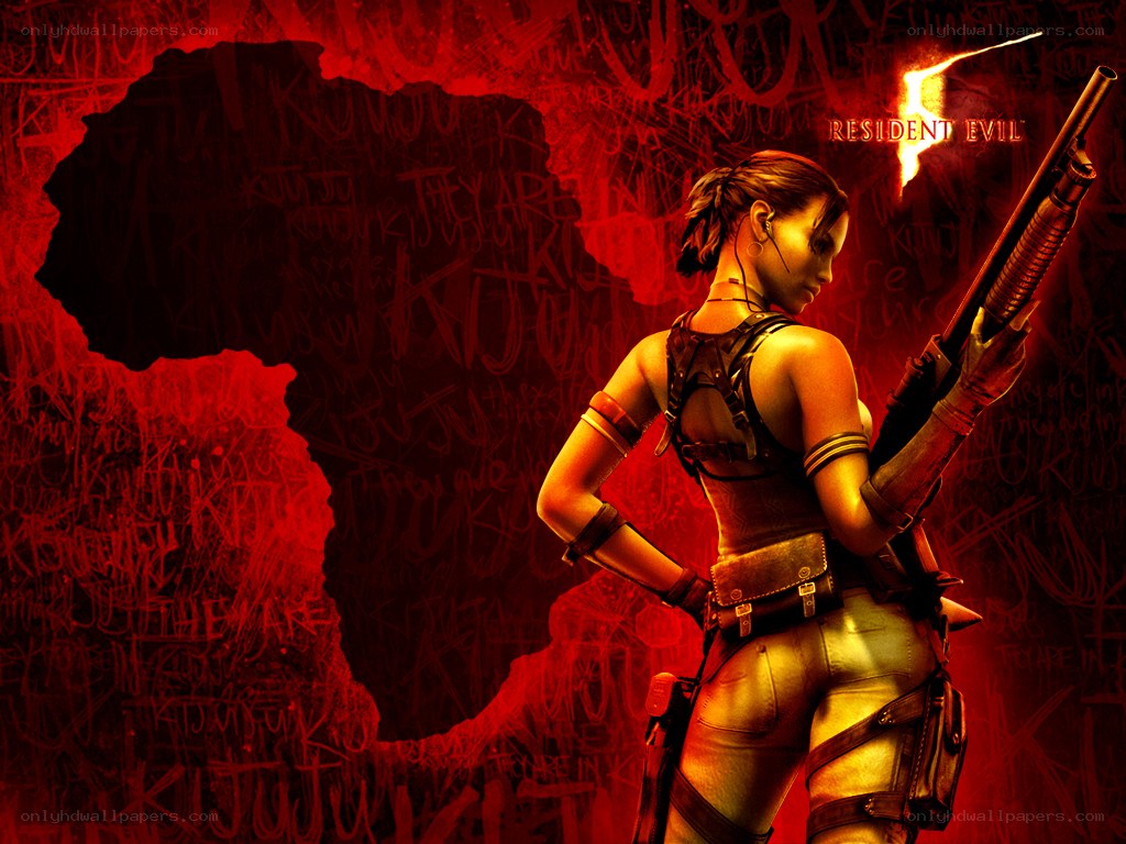 Resident Evil 5 character art