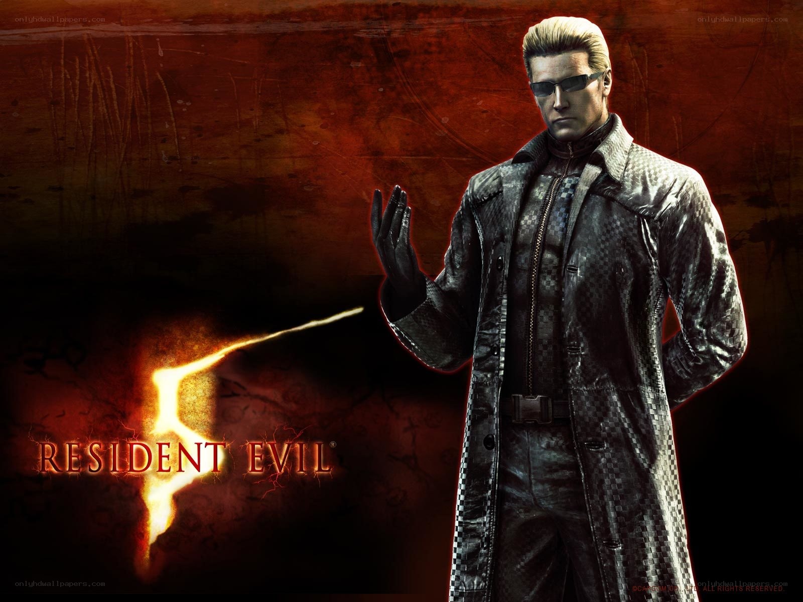 Resident Evil 5 character art