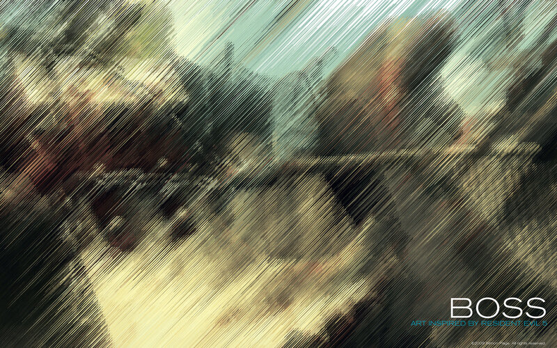 Resident Evil 5 inspired artwork