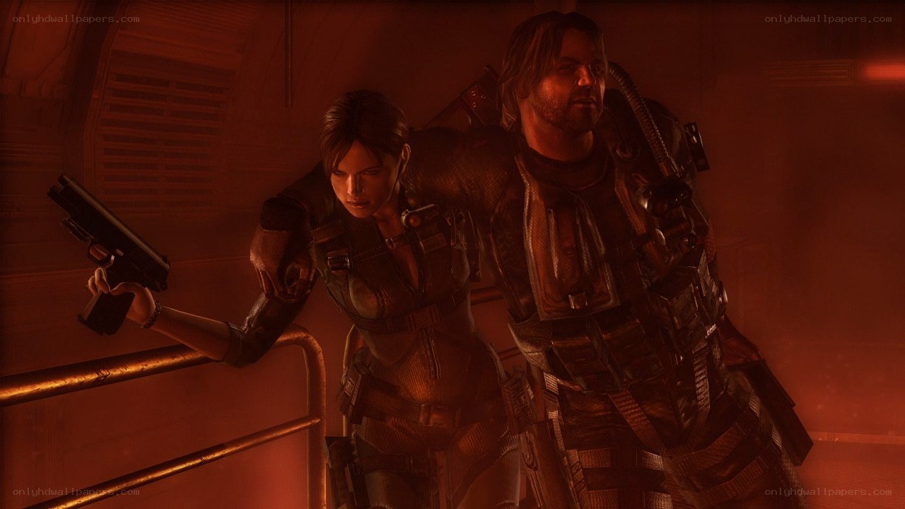 Resident Evil 6 characters in action