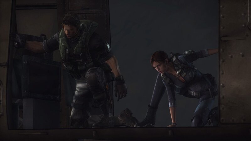 Resident Evil 6 characters in action