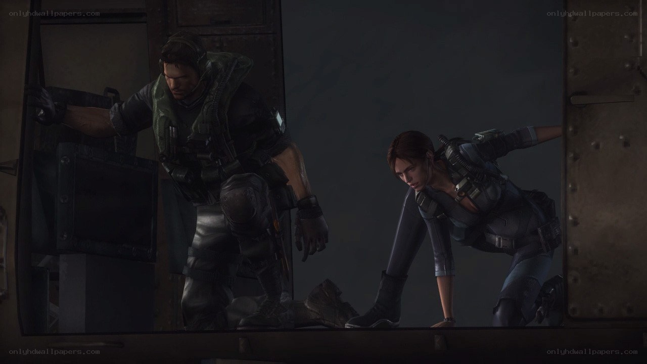Resident Evil 6 characters in action
