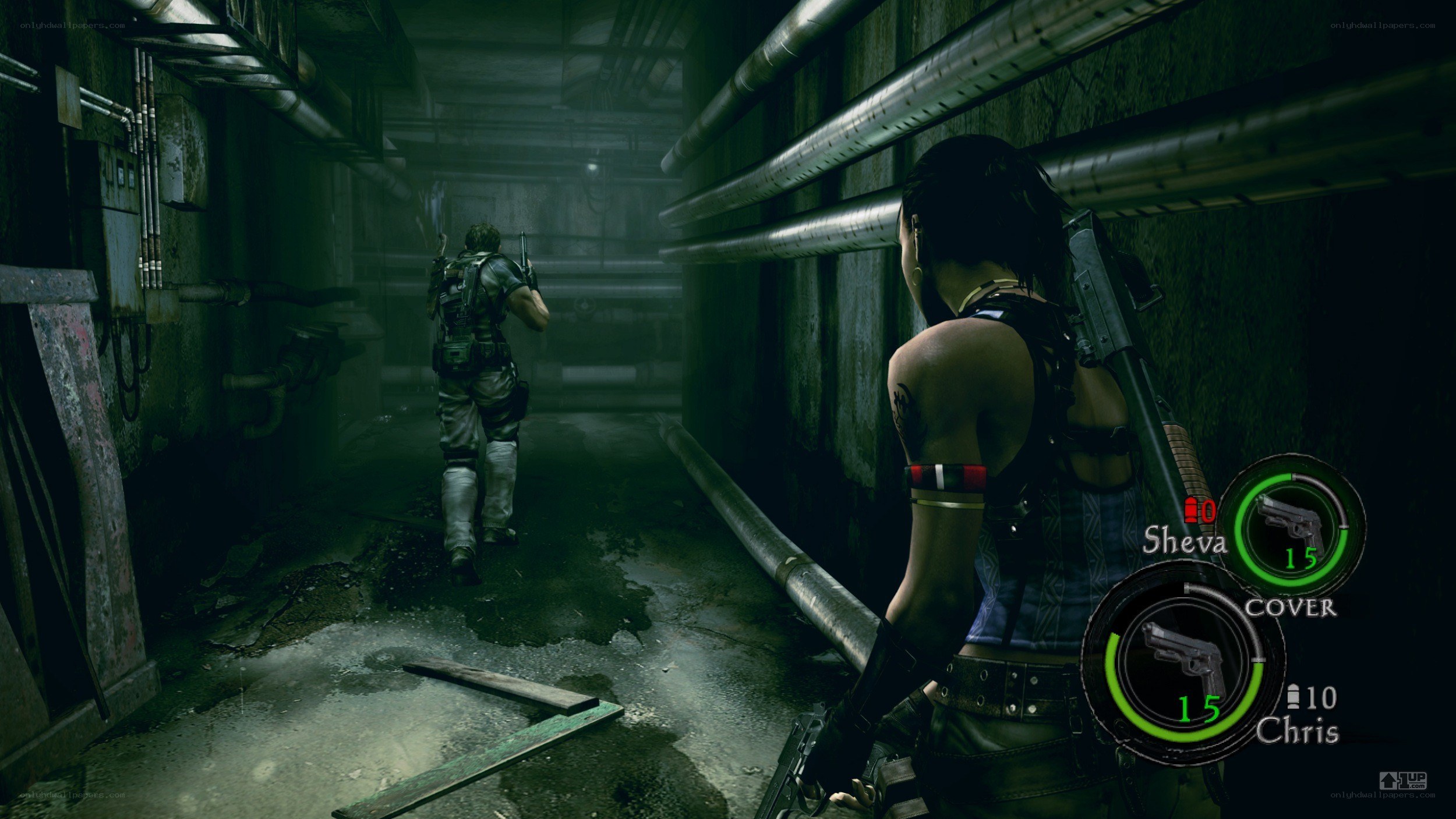 Resident Evil 6 gameplay scene