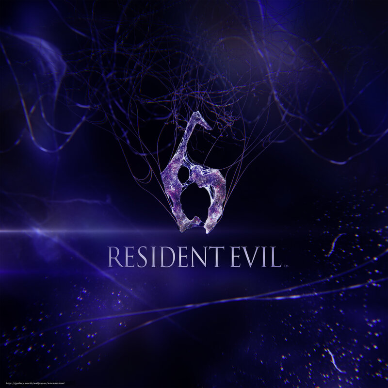 Resident Evil 6 logo art