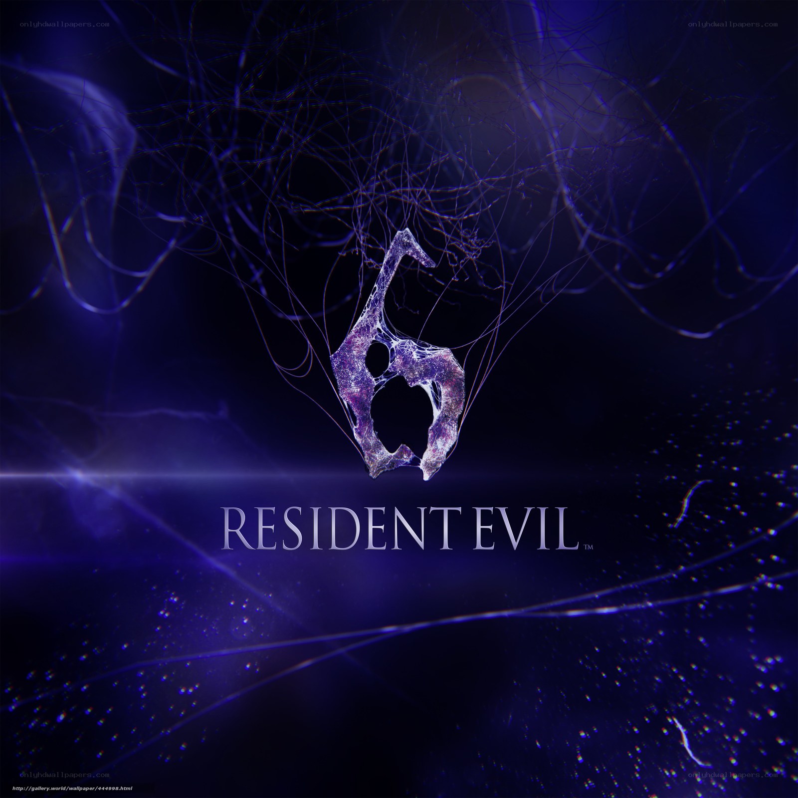 Resident Evil 6 logo art