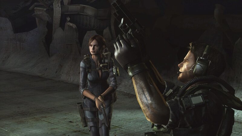 Resident Evil 6 scene with characters