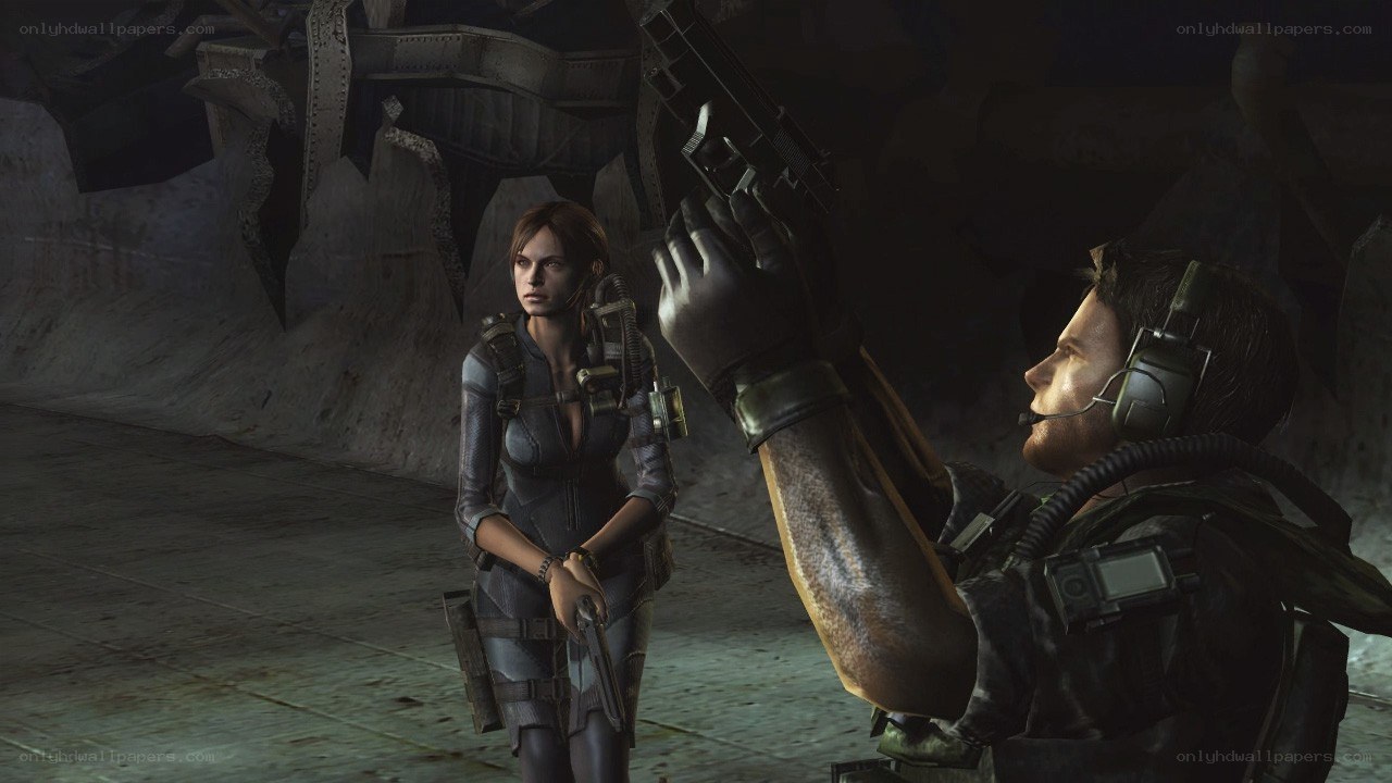Resident Evil 6 scene with characters