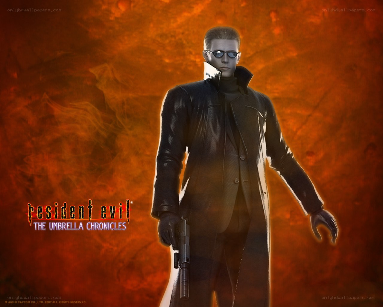 Resident Evil character artwork