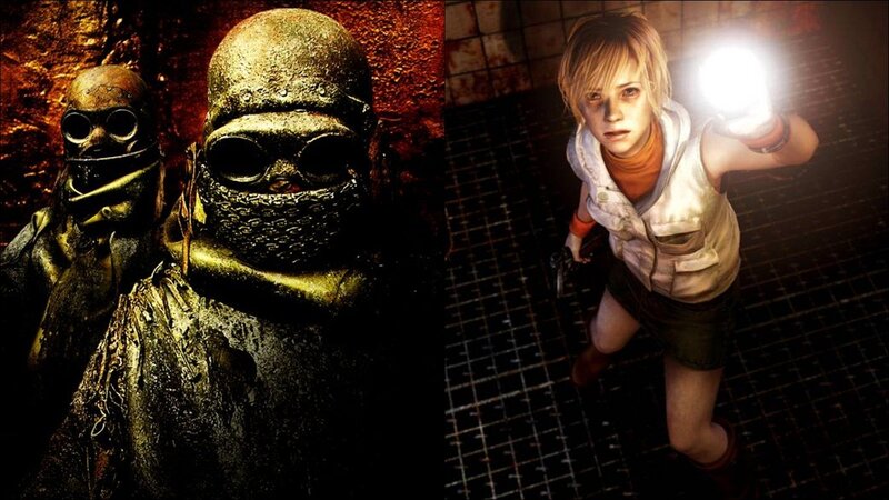 Resident Evil characters in dark setting