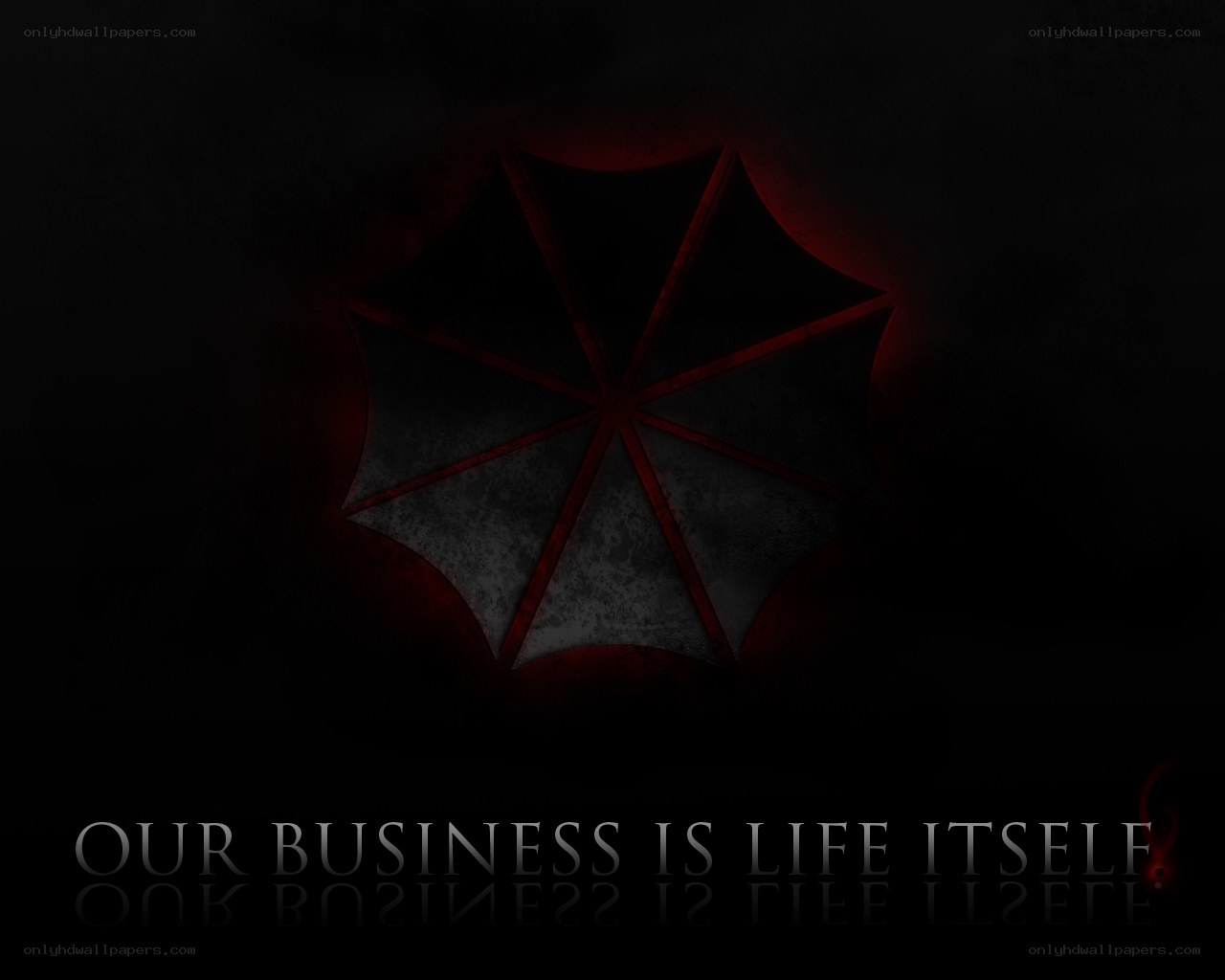 Resident Evil logo and slogan