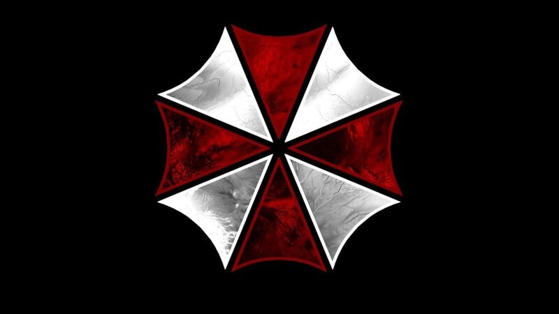 Resident Evil Logo — Black
