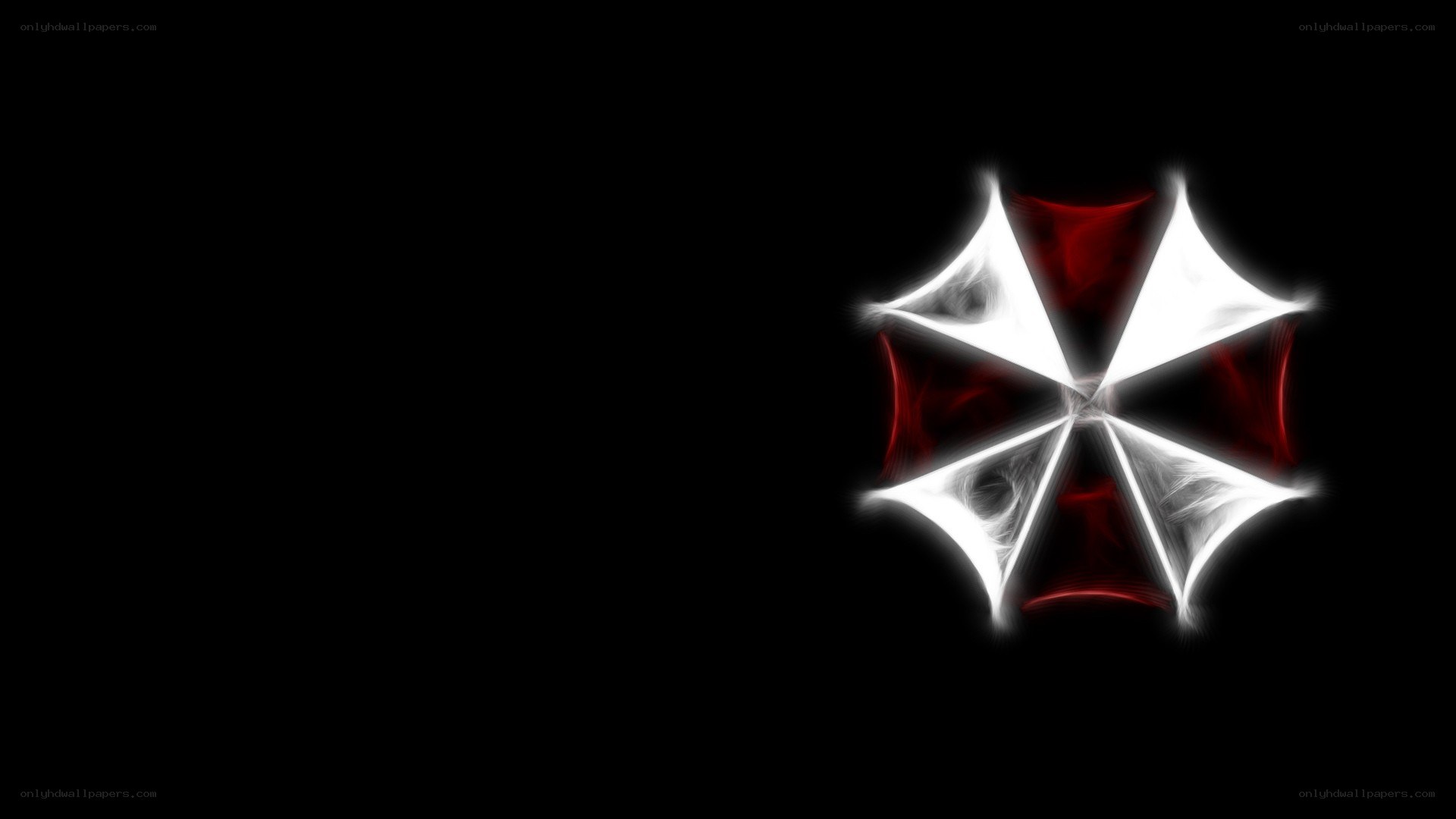 Resident Evil logo on black