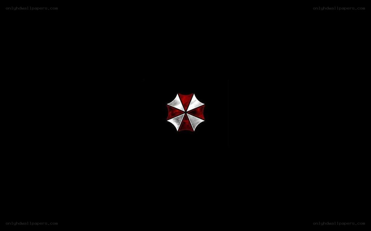 Resident Evil logo on black