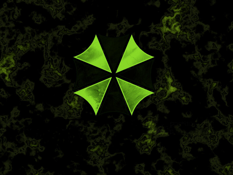 Resident Evil logo on dark background
