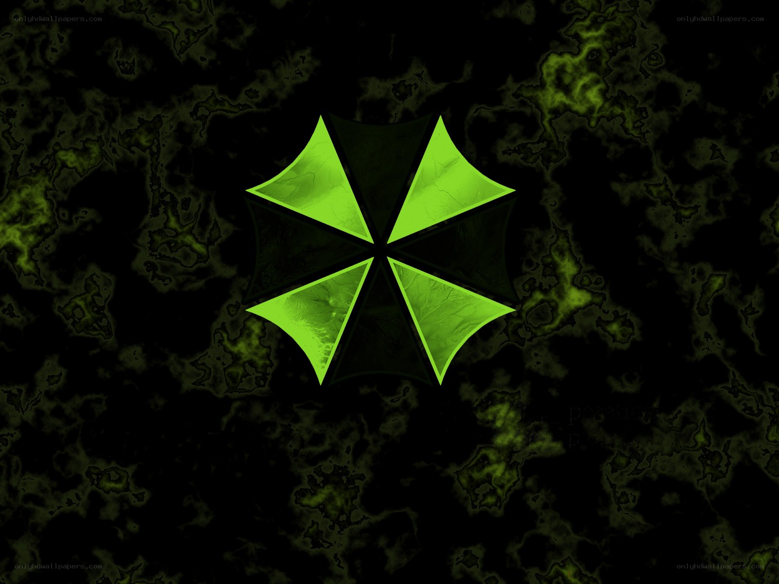 Resident Evil logo on dark background