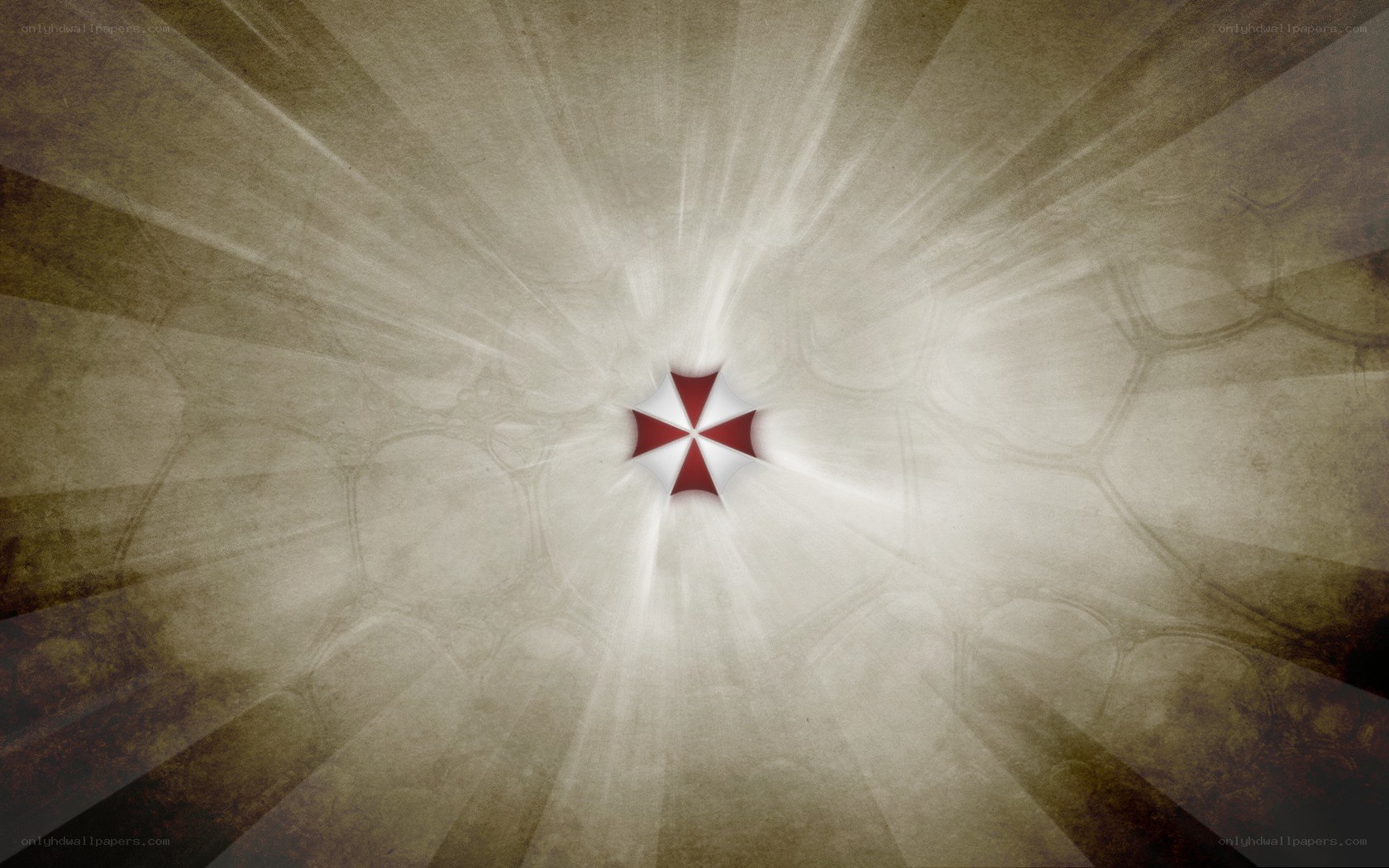 Resident Evil logo on textured background