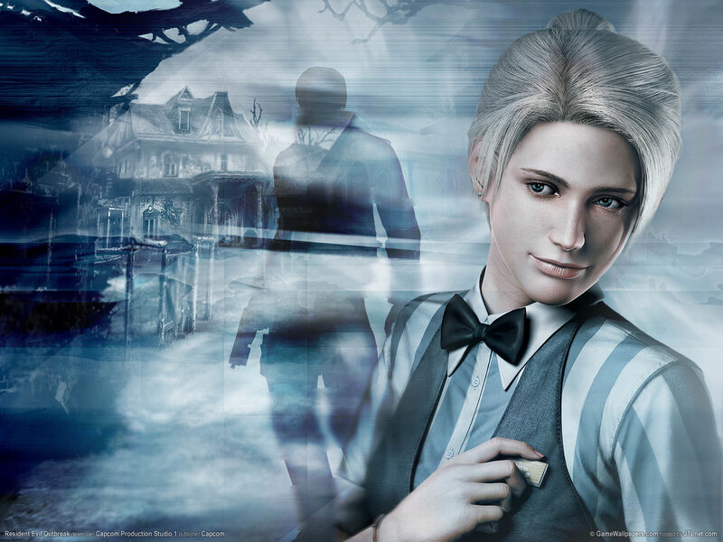 Resident Evil Outbreak character art