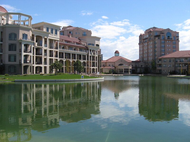 Residential Buildings by Lake