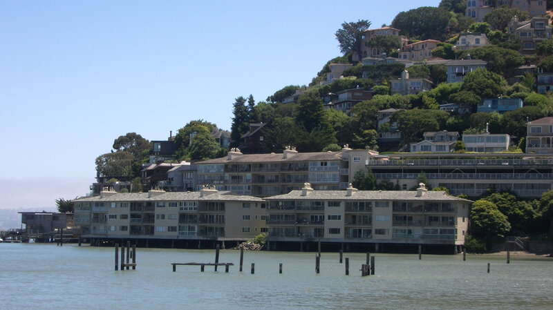 Residential Buildings on Hillside