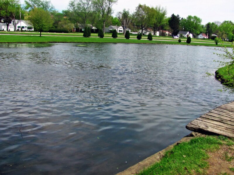 Residential Pond with Dock