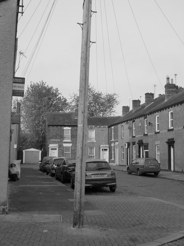 Residential Street with Cars