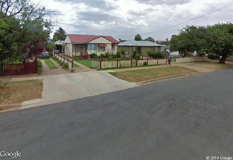 Residential Street with Houses — Gray