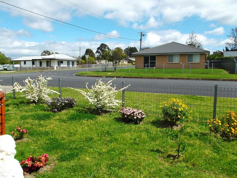Residential Street with Houses — Green, Calm, Afternoon