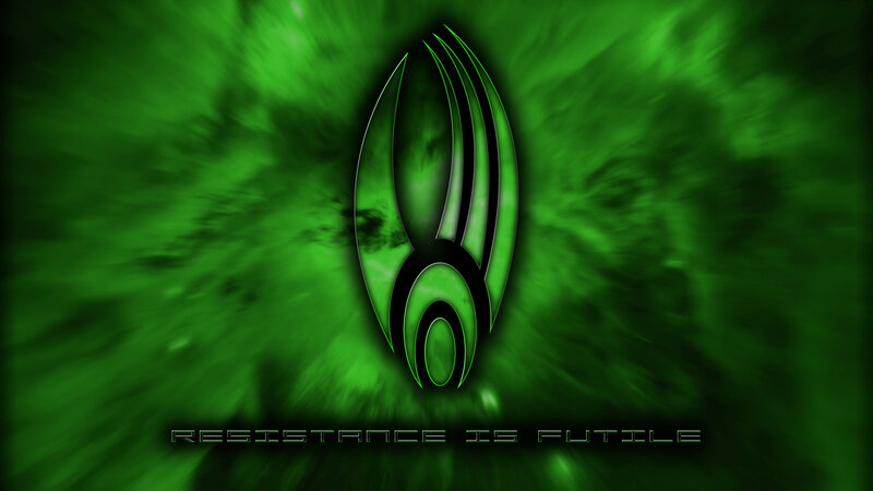 Resistance is futile wallpaper