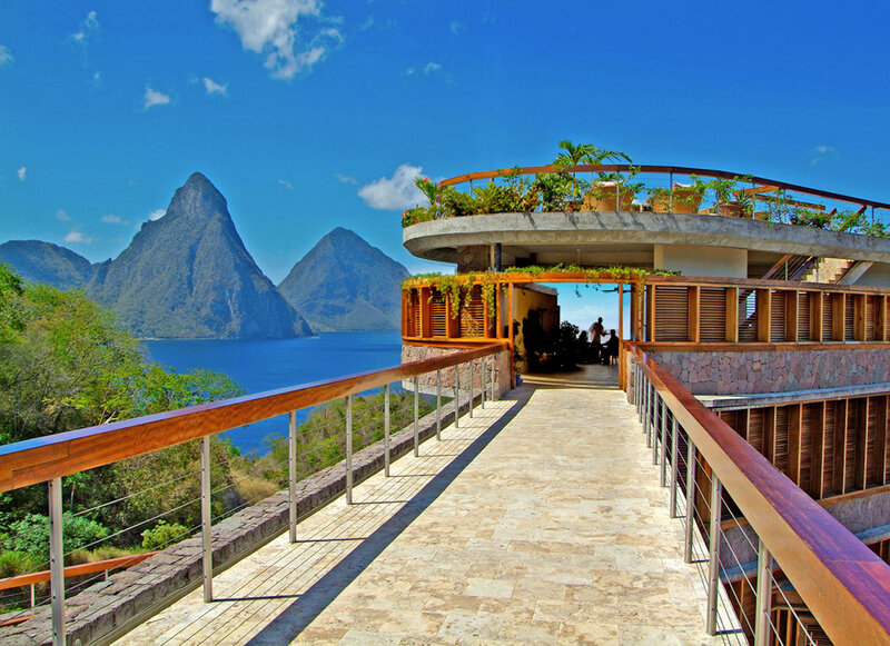 Resort Balcony with Mountains