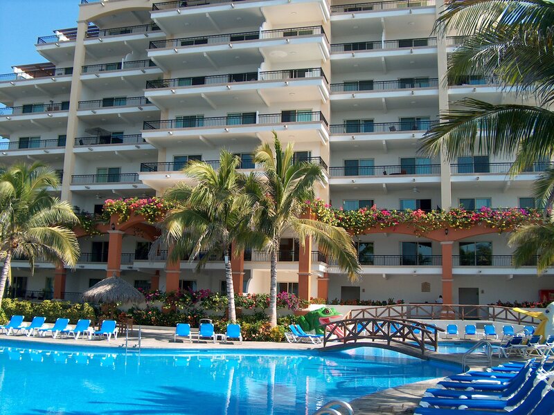 Resort Building with Pool