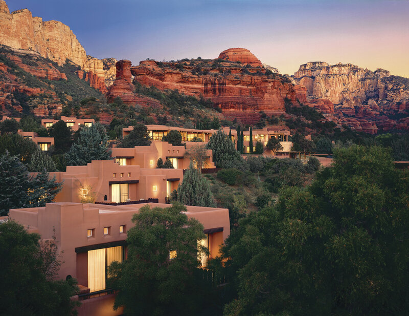 Resort Buildings in Canyon