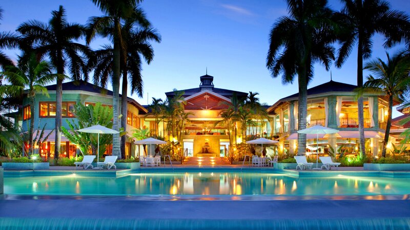 Resort Hotel at Dusk