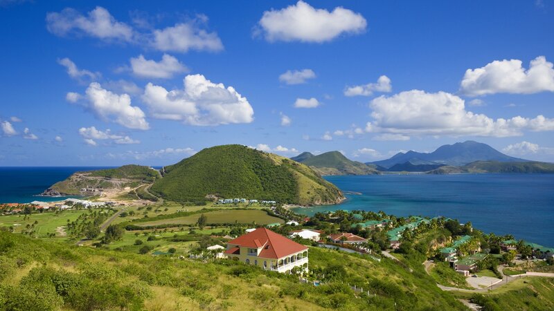 Resort on Tropical Hillside