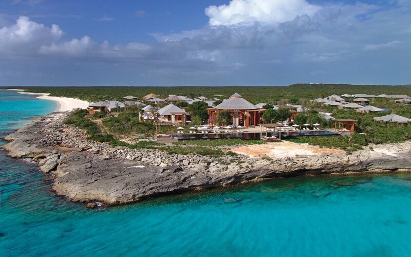 Resort on Tropical Island