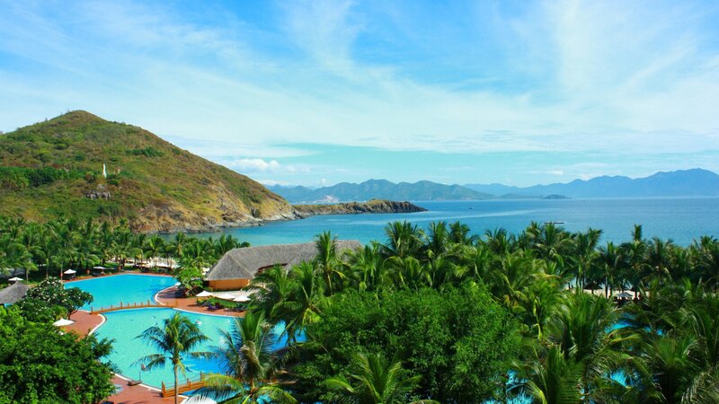 Resort Pool and Ocean