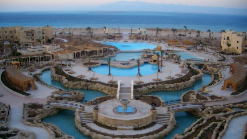 Resort Pool Complex — Blue