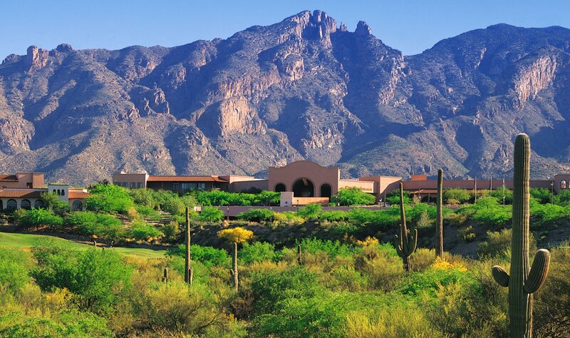 Resort with Mountains