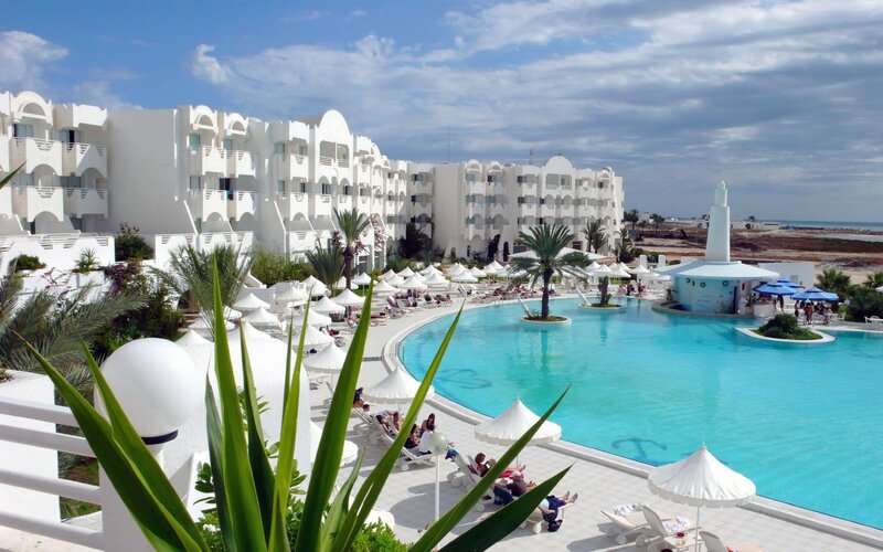 Resort with pool and ocean view