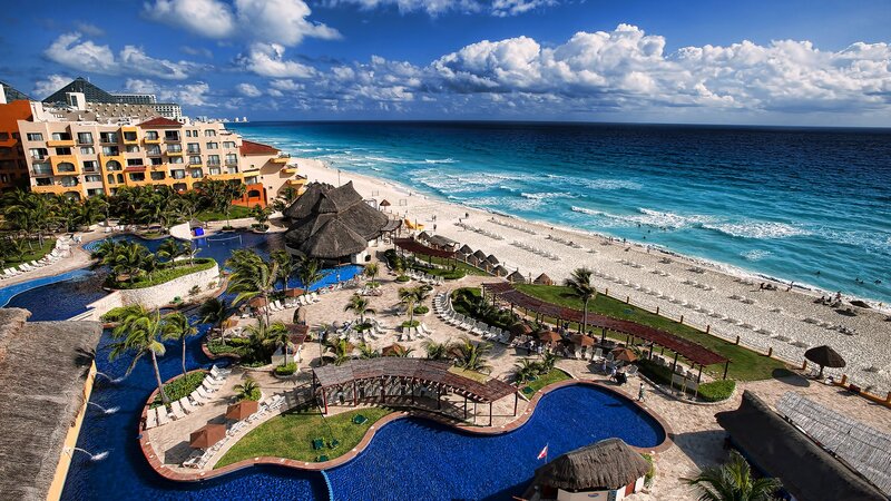 Resort with Pools and Beach