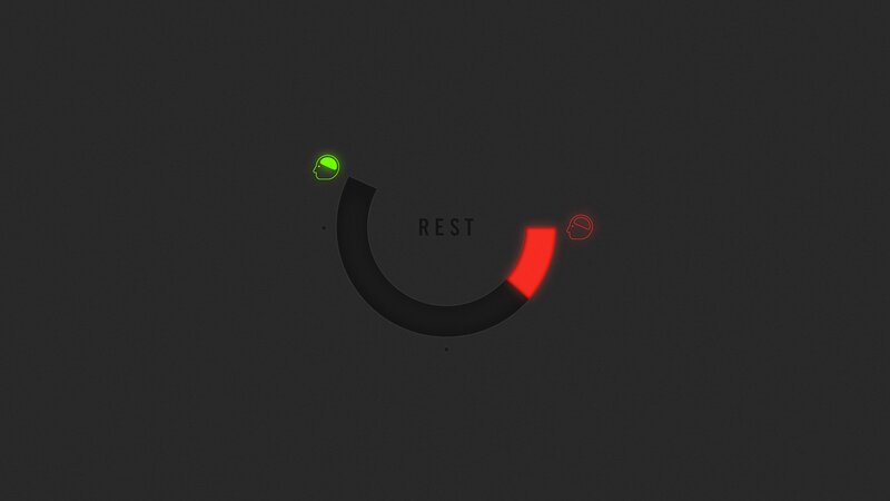 rest mode interface