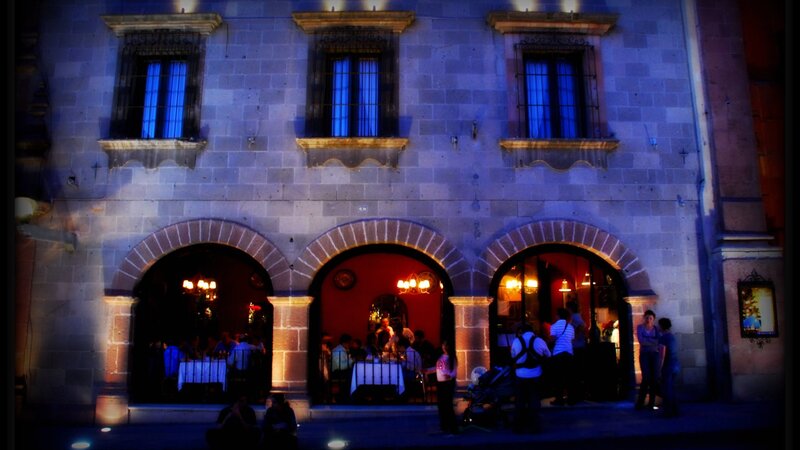 Restaurant at Night — Blue