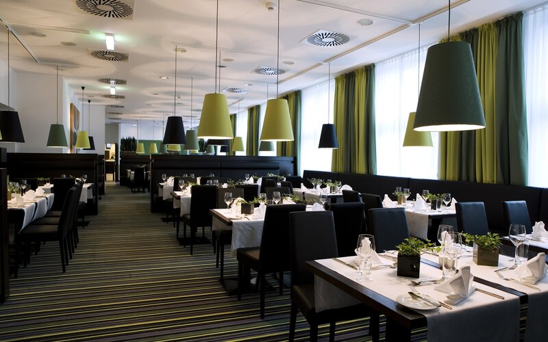 Restaurant Dining Area — Black
