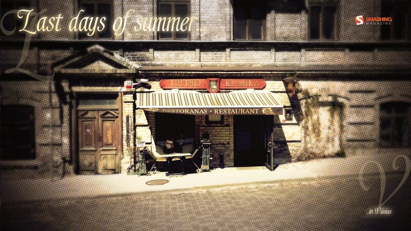 Restaurant Facade — Brown, Nostalgic