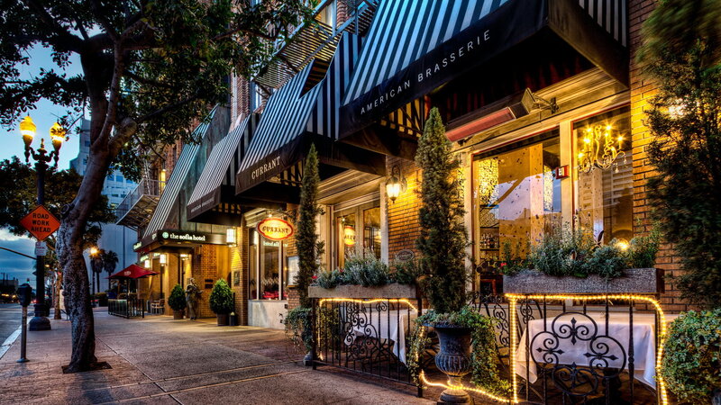 Restaurant on City Street