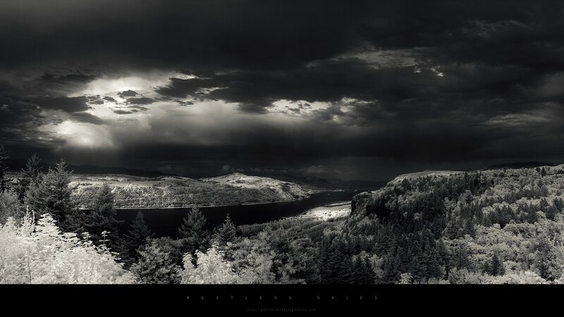 Restless Skies Landscape
