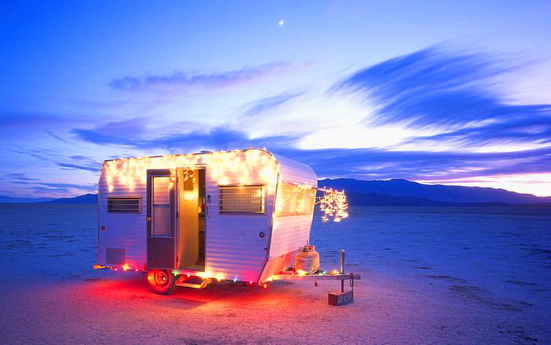 Retro Camper Trailer