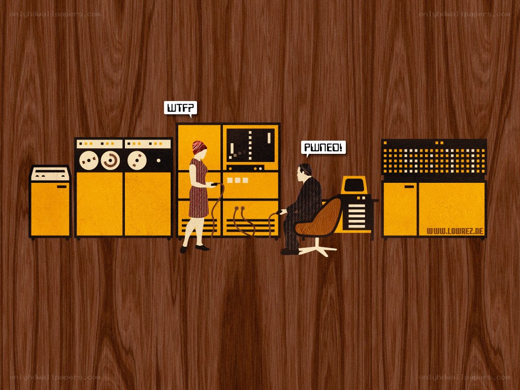 Retro computer operators
